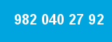 982 040 27 92